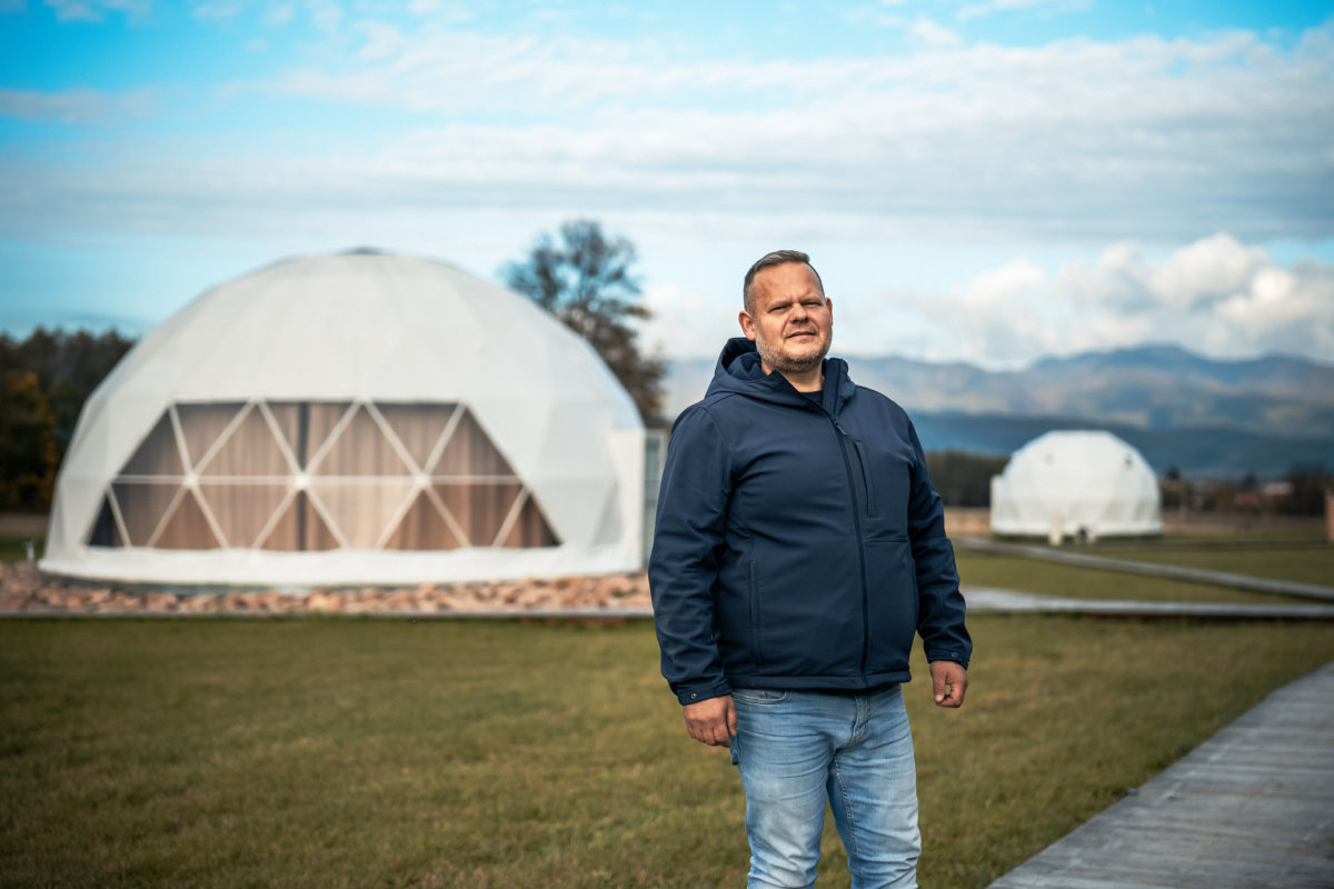 Miroslav Pavec — zakladateľ Glamping Resortu