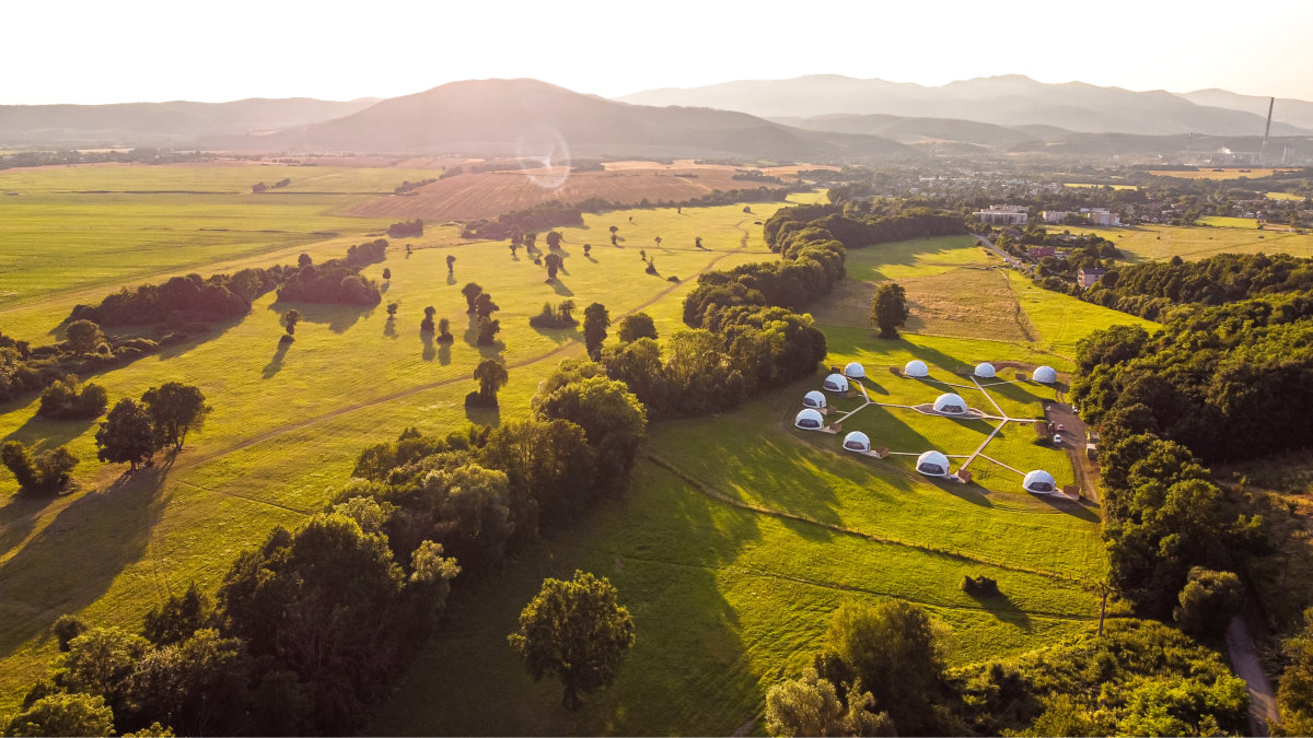 Areál Glamping Resortu