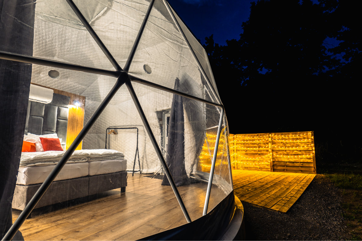 Celoročný glamping resort